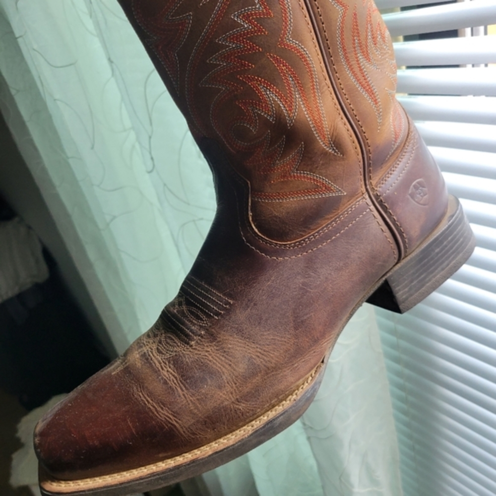 Ariat sport herdsman western boot. 11D